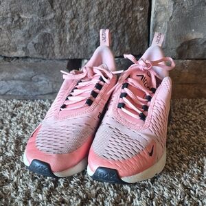 Nike Kids Pink and Black Sneakers